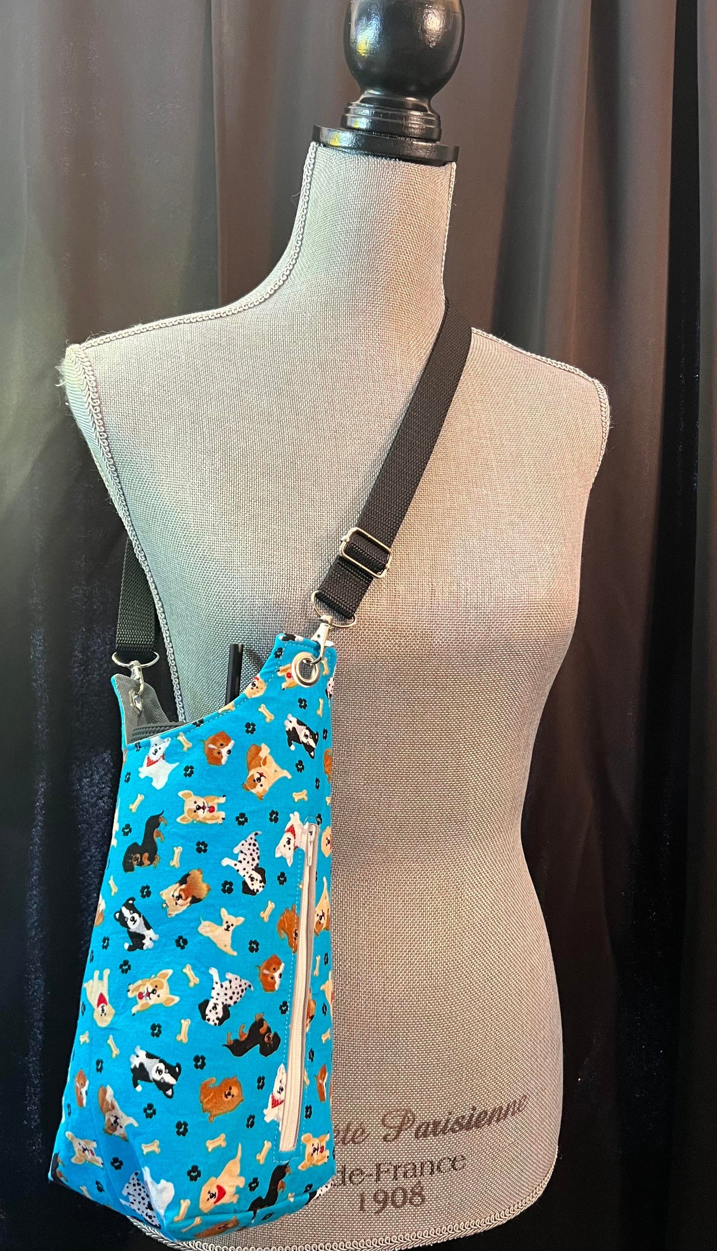 clearance Dog H20 sling with side zipper