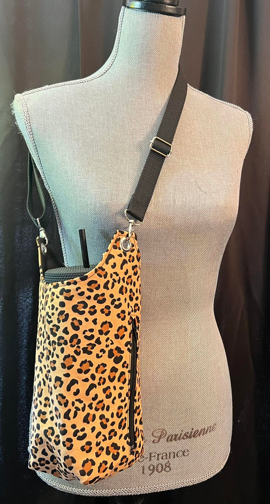 Cheetah H20 crossbody sling