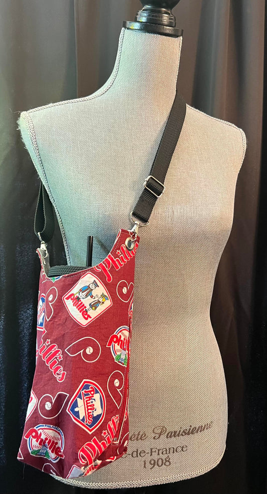 Clearance Philadelphia Phillies old print H20 crossbody sling