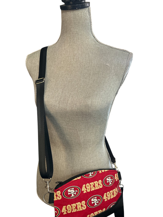 crossbodySF 49ers handbag