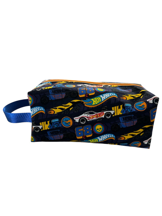 Clearance Hot Wheels fabric men's toiletry bag
