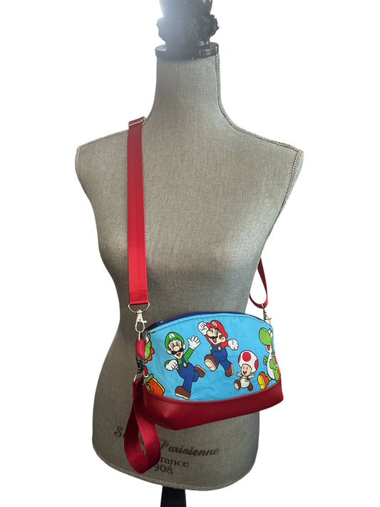 Clearance Super Mario crossbody handbag
