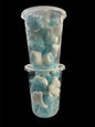 freeze dried candy 32oz cup of gummy blue sharks  local pick up
