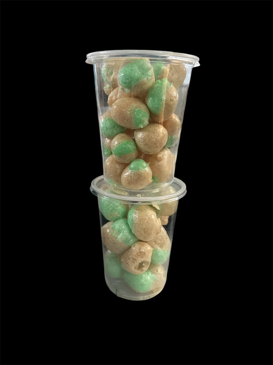 freeze dried candy 32oz cup of Carmel apple  local pick up