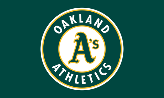 clearance Oakland A's flag