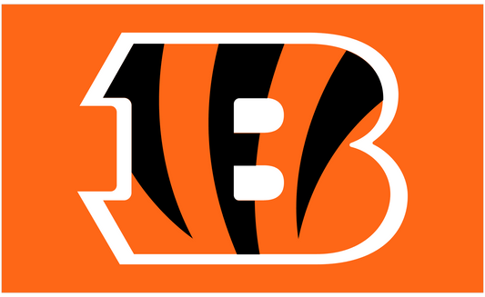 Cin Bengles flag 5ft by 3ft