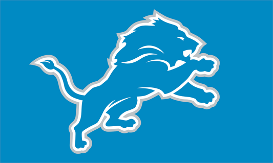 clearance Detroit Lions flag 5ft by 3ft
