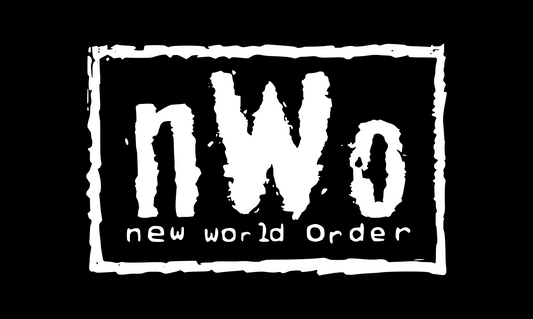 clearance nwo black and white flag