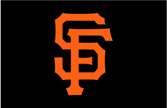 clearance SF Giants black SF logo flag 5ft by 3ft (Copy)