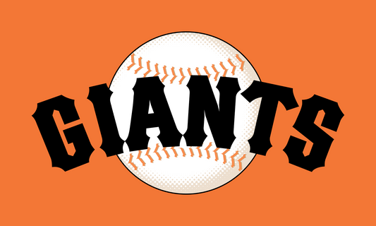 clearance SF Giants orange flag 5ft by 3ft